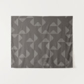 Simple, modern, trendy geometric graphic pattern タペストリー (正面(横))