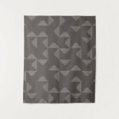 Simple, modern, trendy geometric graphic pattern タペストリー (正面)