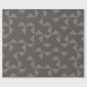 Simple, modern, trendy geometric graphic pattern ラッピングペーパー (フラット)