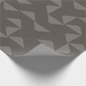 Simple, modern, trendy geometric graphic pattern ラッピングペーパー (角)