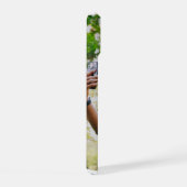 Simple modern typography  photo create your own  iPhone 15ケース (右側面)