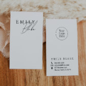 Simple Modern Vertical Business Card 名刺