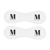 Simple Monogram Initial Name Personalized 野球ボール (パネル)