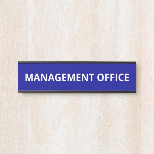 Simple Navy Management Office サインプレート (正面)