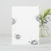 Simple New Year's Eve Invitation 招待状 (スタンド正面)