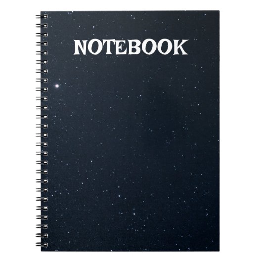 Simple night NOTEBOOK ノートブック (正面)