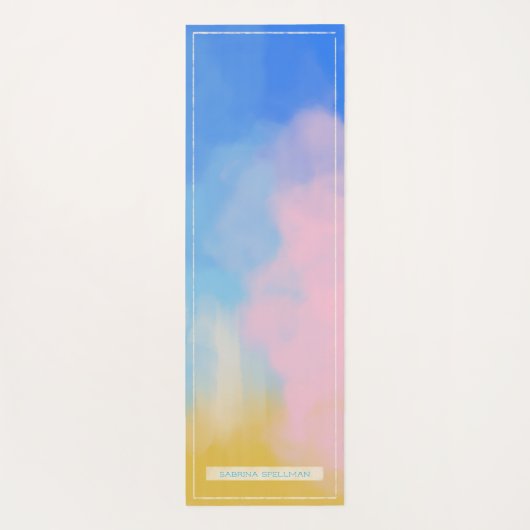 Simple Painted  ヨガマット (裏面)