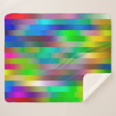 simple parallel vertical lines pattern | abstract  シェルパブランケット (正面(横))