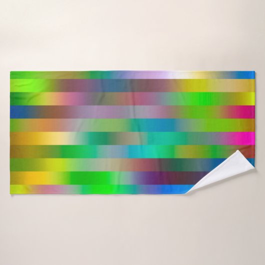simple parallel vertical lines pattern | abstract バスタオル (バスタオル)