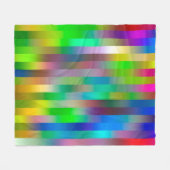 simple parallel vertical lines pattern | abstract フリースブランケット (正面(横))