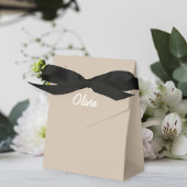 Simple Party Box Gift Bag Favours neutral フェイバーボックス