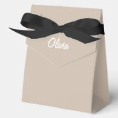 Simple Party Box Gift Bag Favours neutral フェイバーボックス (正面)