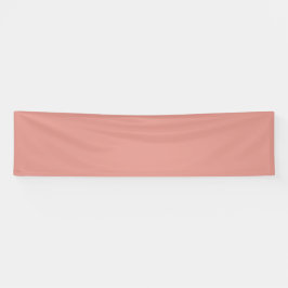 Simple pastel flamingo pink color 横断幕