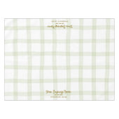 Simple Pattern Design Tablecloth for Modern Dining テーブルクロス (正面(横))