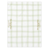 Simple Pattern Design Tablecloth for Modern Dining テーブルクロス (正面)
