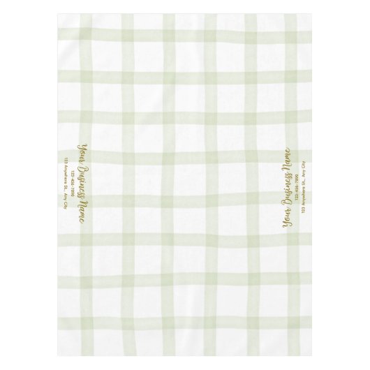 Simple Pattern Design Tablecloth for Modern Dining テーブルクロス (正面)