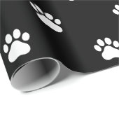 Simple Paw Print Pattern Wrapping Paper ラッピングペーパー (ロールコーナー)