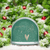 Simple Peace & Love Dove Photo Christmas Card (クリスマス)