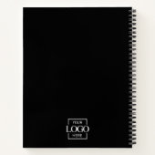 Simple Personalized Business Logo Promotional  ノートブック (裏面)