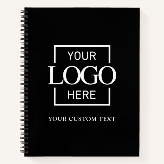 Simple Personalized Business Logo Promotional  ノートブック (正面)