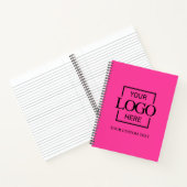 Simple Personalized Business Logo Promotional  ノートブック (内部)