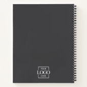 Simple Personalized Business Logo Promotional  ノートブック (裏面)