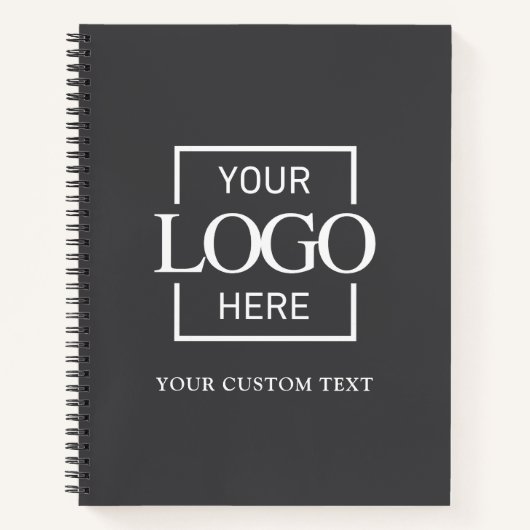 Simple Personalized Business Logo Promotional  ノートブック (正面)
