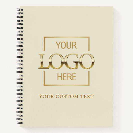Simple Personalized Business Logo Promotional  ノートブック (正面)