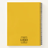 Simple Personalized Business Logo Promotional  ノートブック (裏面)