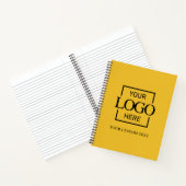 Simple Personalized Business Logo Promotional  ノートブック (内部)