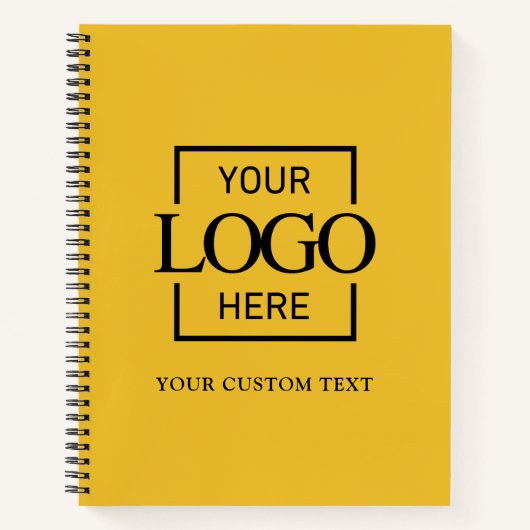 Simple Personalized Business Logo Promotional  ノートブック (正面)