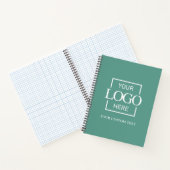 Simple Personalized Business Logo Promotional  ノートブック (内部)