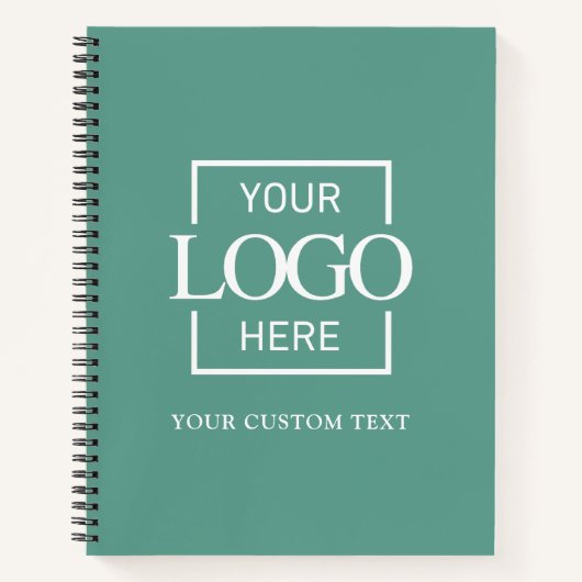 Simple Personalized Business Logo Promotional  ノートブック (正面)