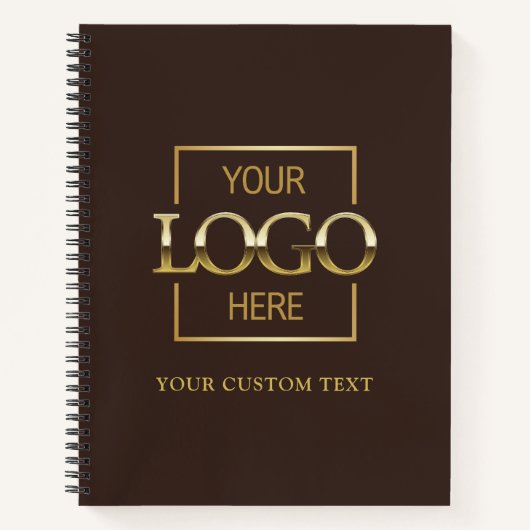 Simple Personalized Business Logo Promotional ノートブック (正面)