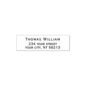 Simple personalized business stamps セルフインキングスタンプ (デザイン)