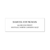 Simple personalized business stamps セルフインキングスタンプ (デザイン)