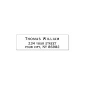 Simple personalized business stamps セルフインキングスタンプ (デザイン)