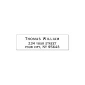 Simple personalized business stamps セルフインキングスタンプ (デザイン)