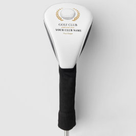 Simple Personalized Logo Golf Club Head Cover ゴルフヘッドカバー