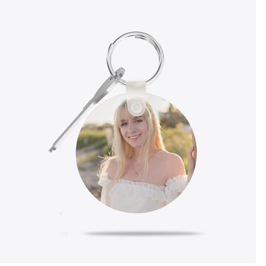 Simple Photo Graduate Keepsake Custom キーホルダー