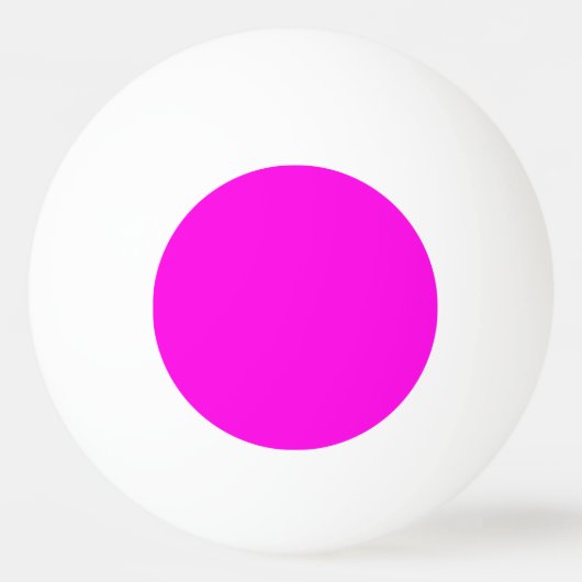 Simple pink 卓球ボール (裏面)