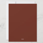 Simple Plaid Santa Wrapped Gifts Holiday Card シーズンカード (裏面)