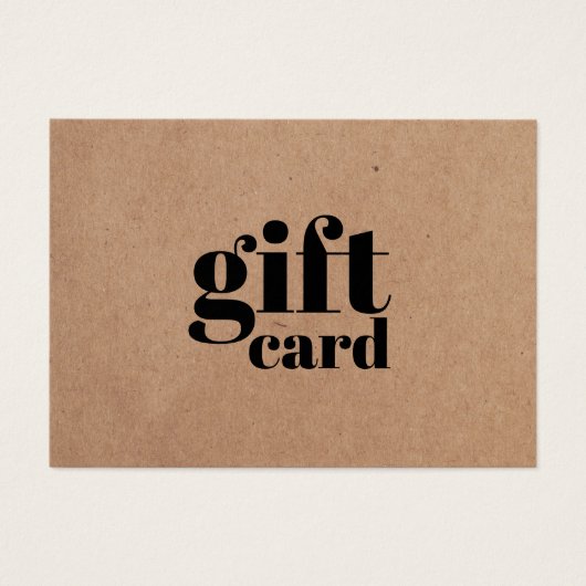 Simple Printed Kraft Beauty White Stripes (正面)