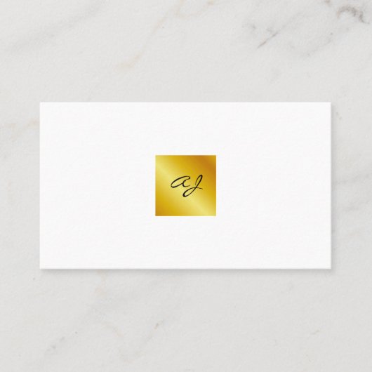 Simple Professional Branding Business 名刺 (正面)