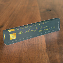 Simple Professional Branding Logo デスクネームプレート