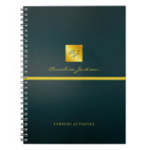 Simple Professional Branding Logo ノートブック (正面)