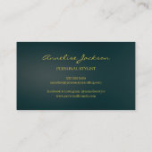 Simple Professional Branding Logo 名刺 (裏面)