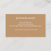 Simple Professional Logo Reward Punch Card 名刺 (裏面)