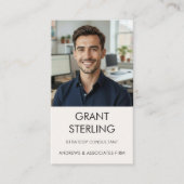 Simple Professional Photo 名刺 (正面)