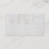 Simple Purple Realtor Home Logo | Stone Background 名刺 (裏面)